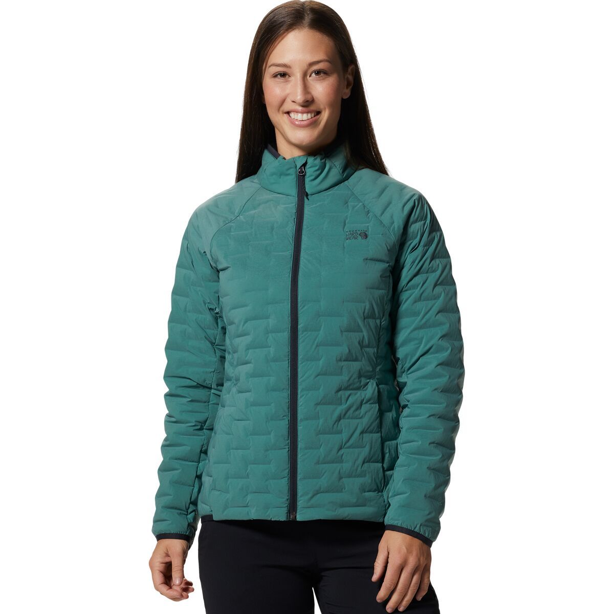 Mountain Hardwear Stretchdown Light Jacket - Women's Mint Palm, XS