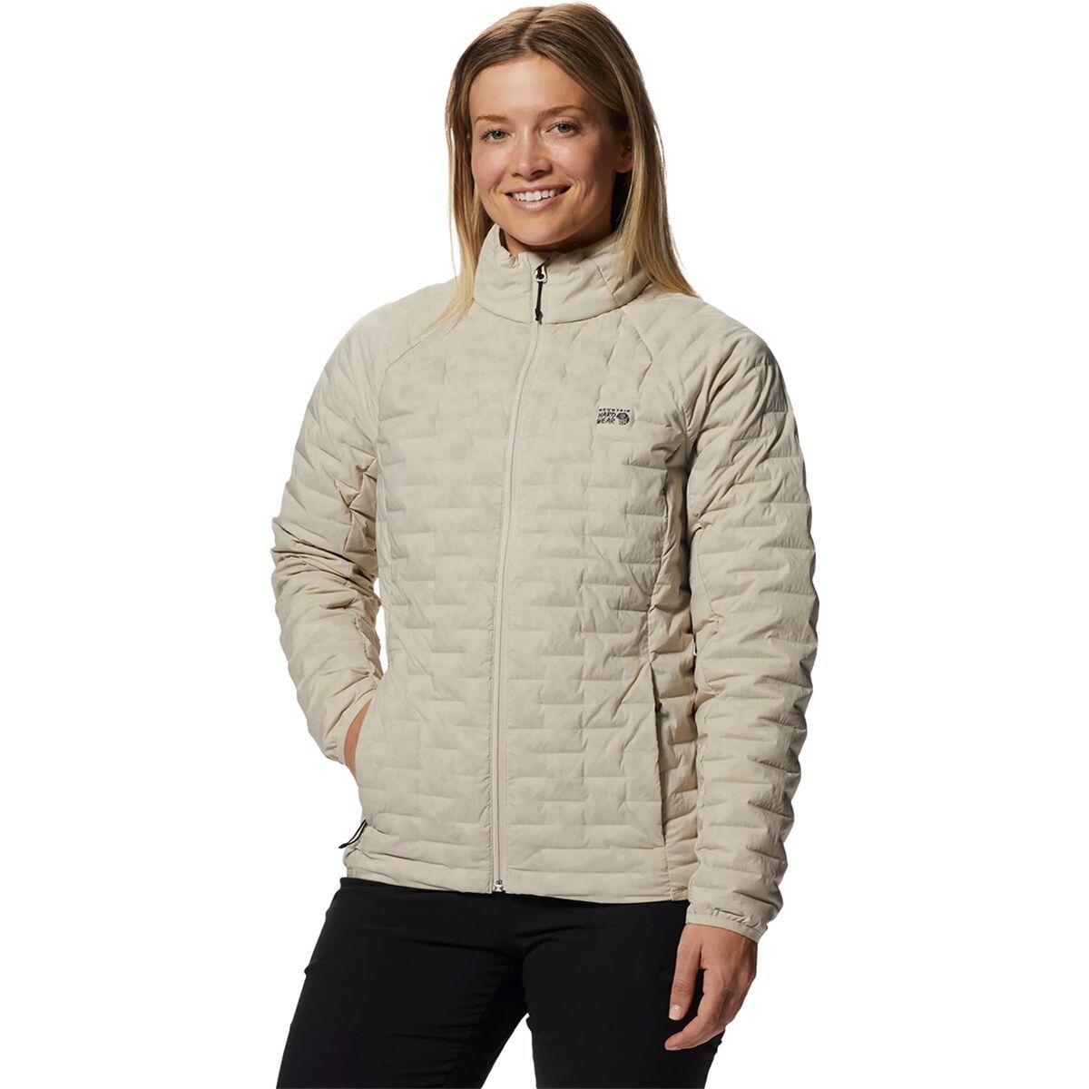 Mountain Hardwear Stretchdown Light Jacket - Women's Wild Oyster, XS