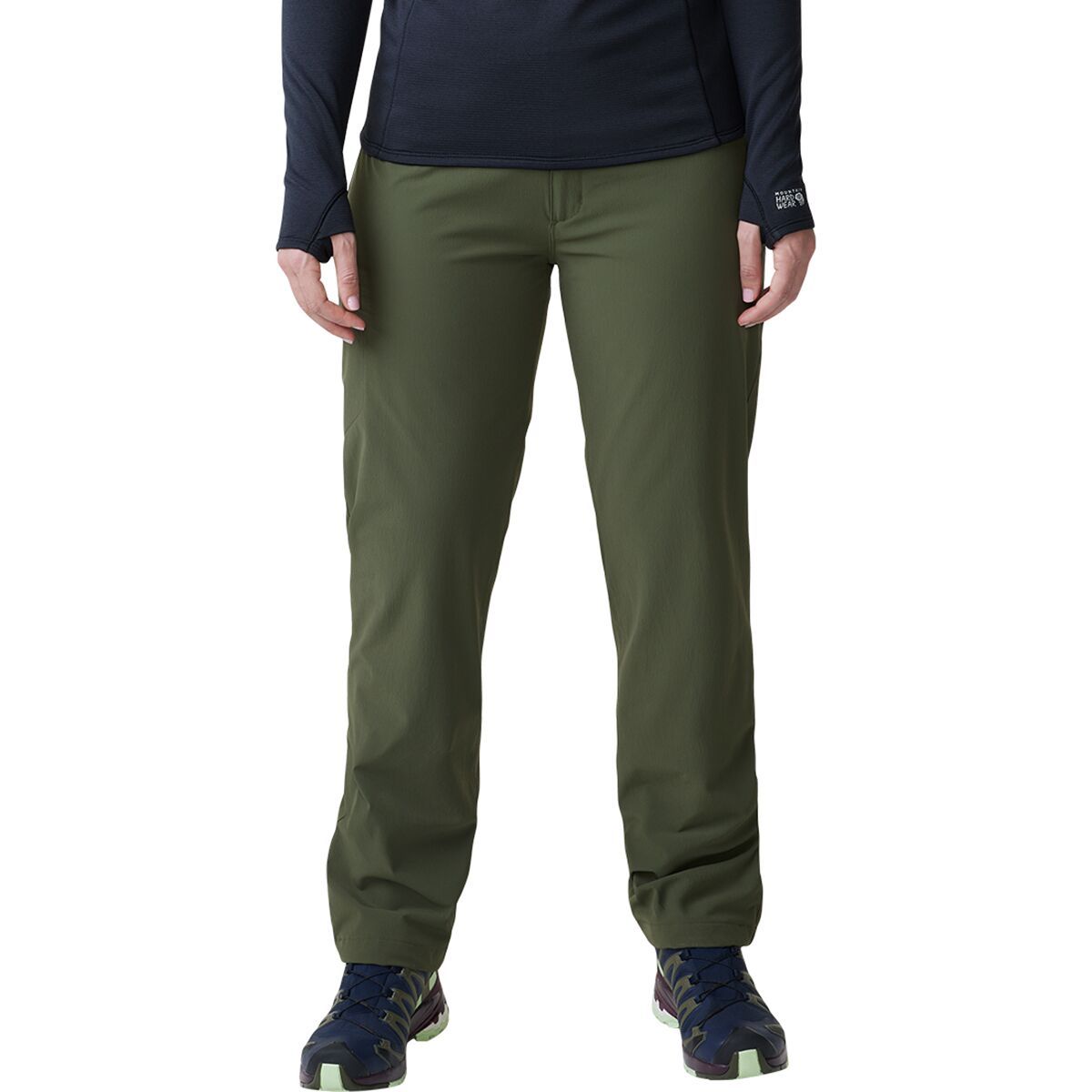 Mountain Hardwear Yumalina Fleece-Lined Pant - Women's Dark Pine, 2/Long