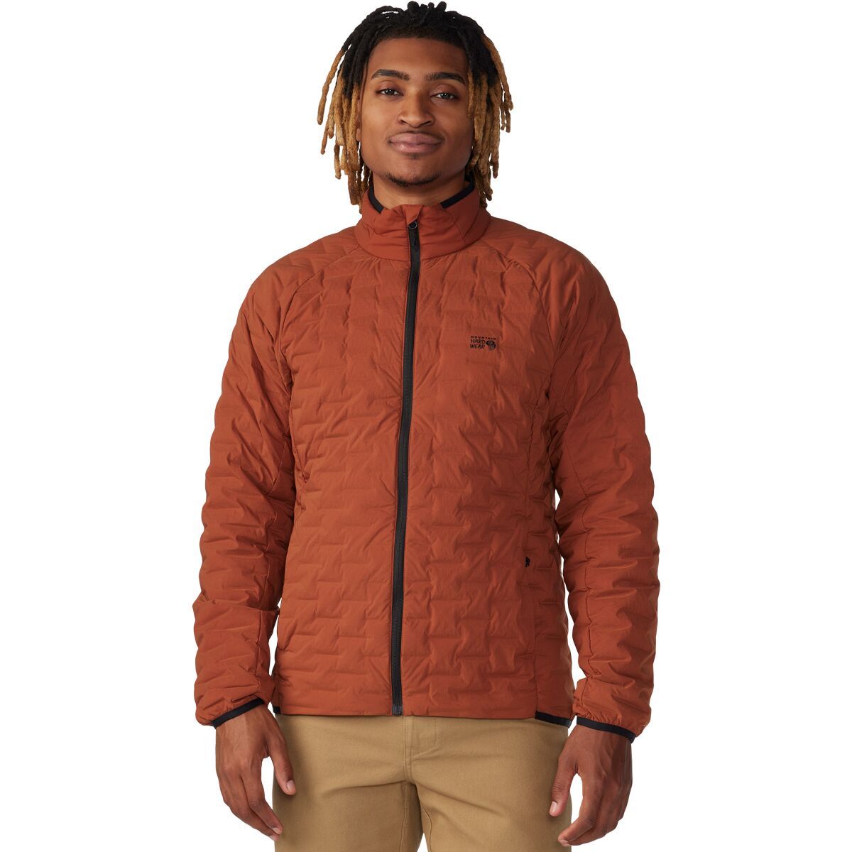 Mountain Hardwear Stretchdown Light Jacket - Men's Iron Oxide, S