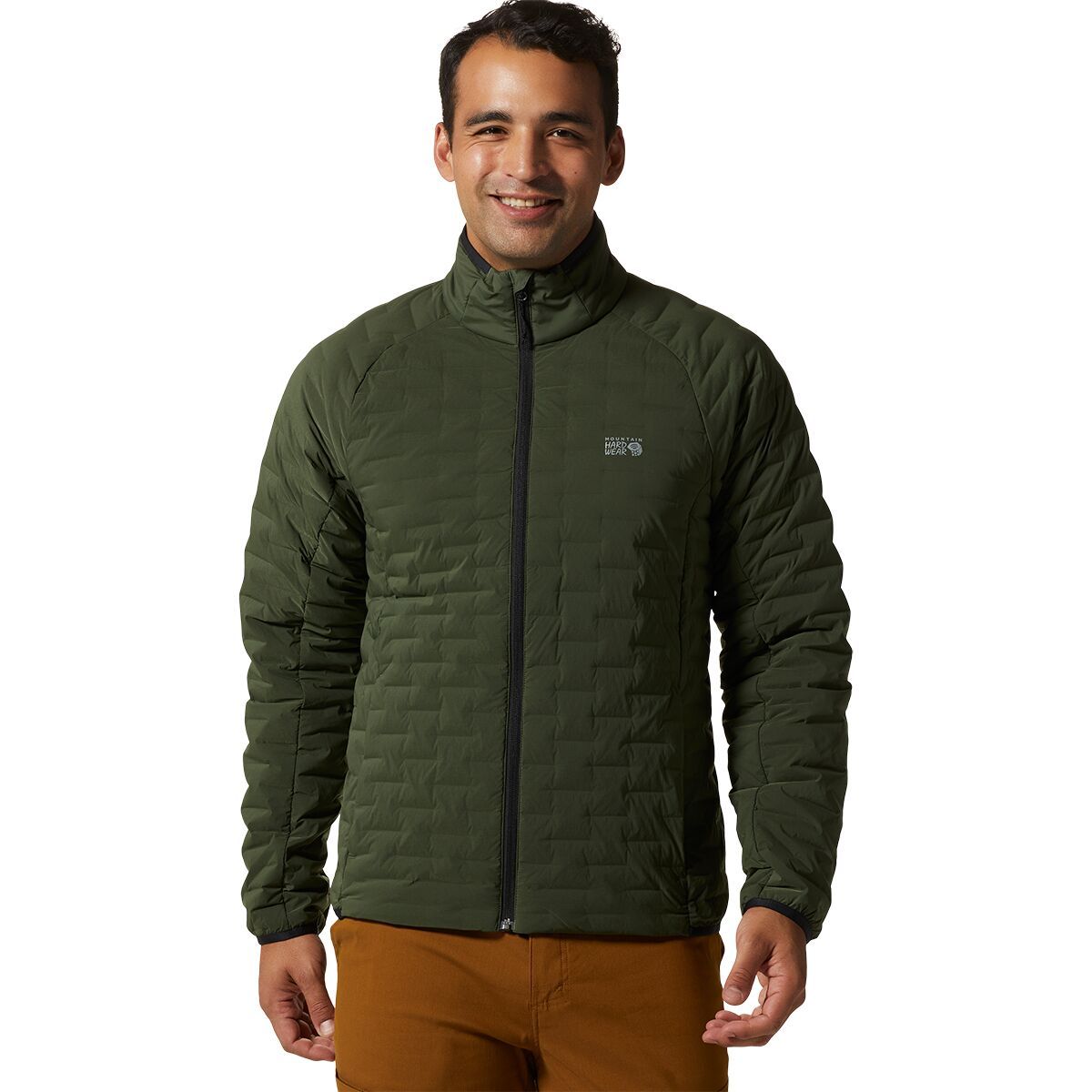 Mountain Hardwear Stretchdown Light Jacket - Men's Surplus Green, XL