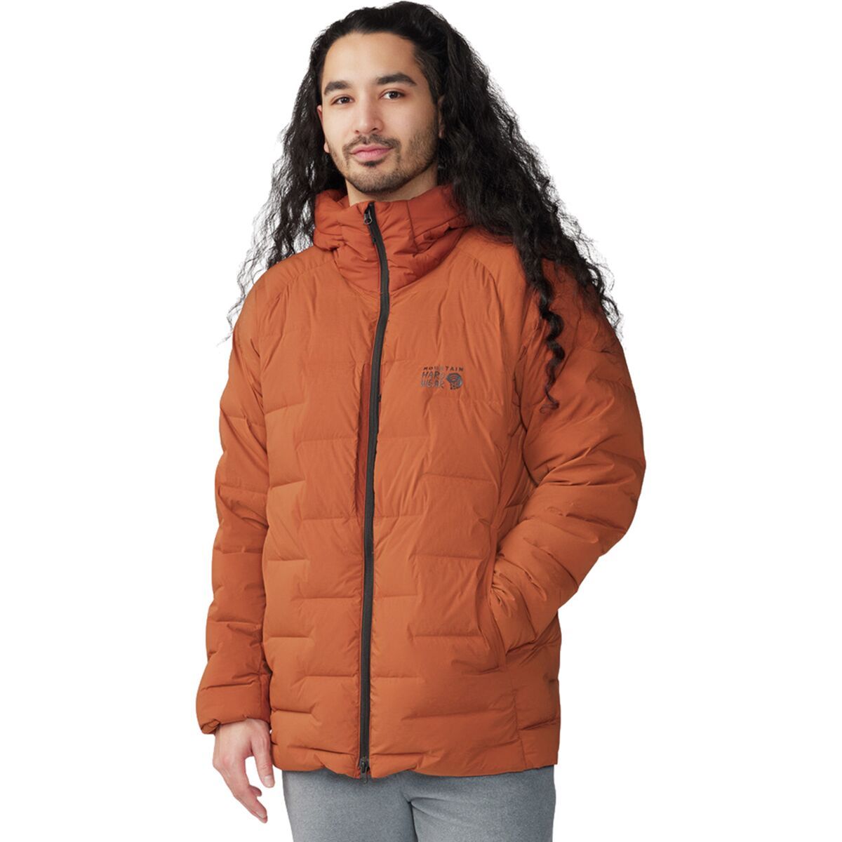Mountain Hardwear Stretchdown Parka - Men's Iron Oxide, M