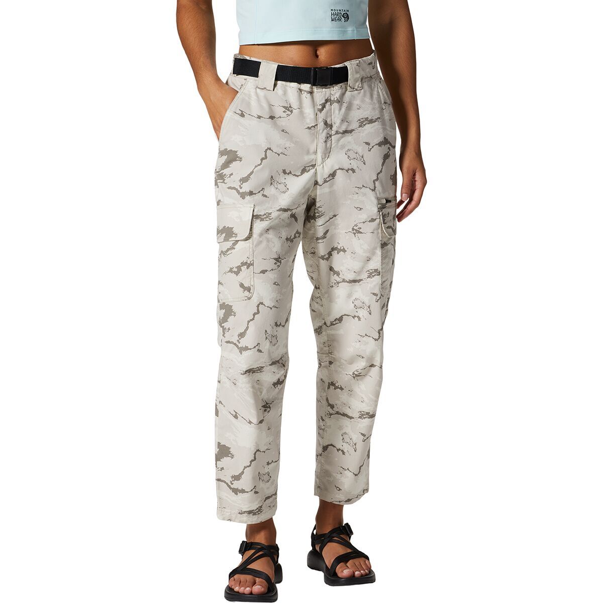 Mountain Hardwear Cascade Pass Pant - Women's Dunes Crag Camo, 8/Reg