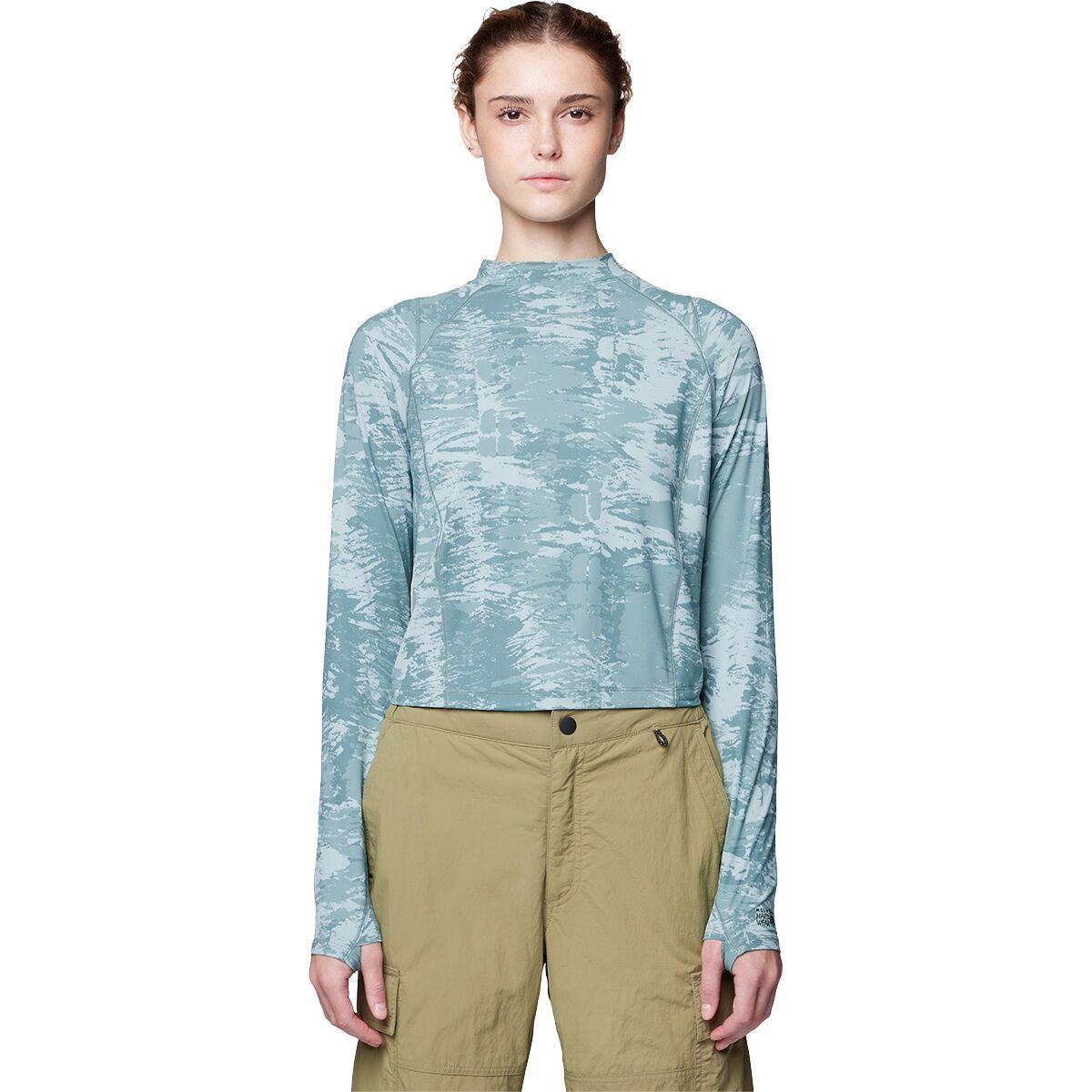 Mountain Hardwear Crater Lake Long-Sleeve Crop Top - Women