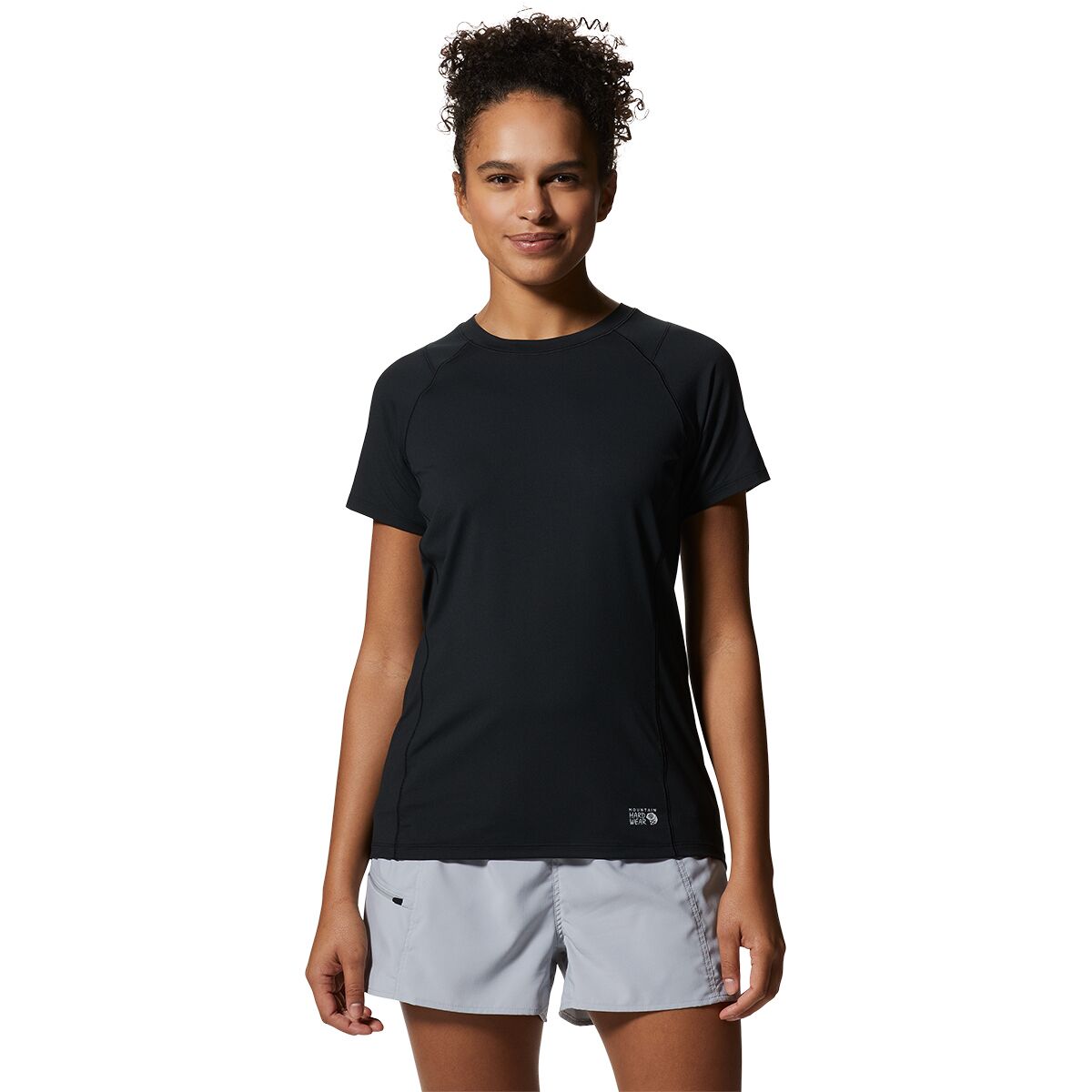 Image of Mountain Hardwear Crater Lake Short-Sleeve Top - Women's Black, M