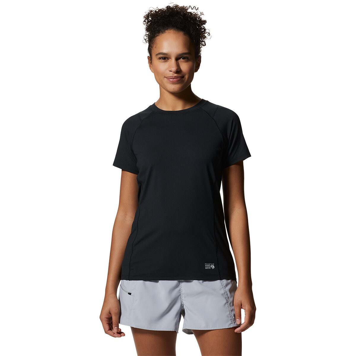 Image of Mountain Hardwear Crater Lake Short-Sleeve Top - Women's Black, S