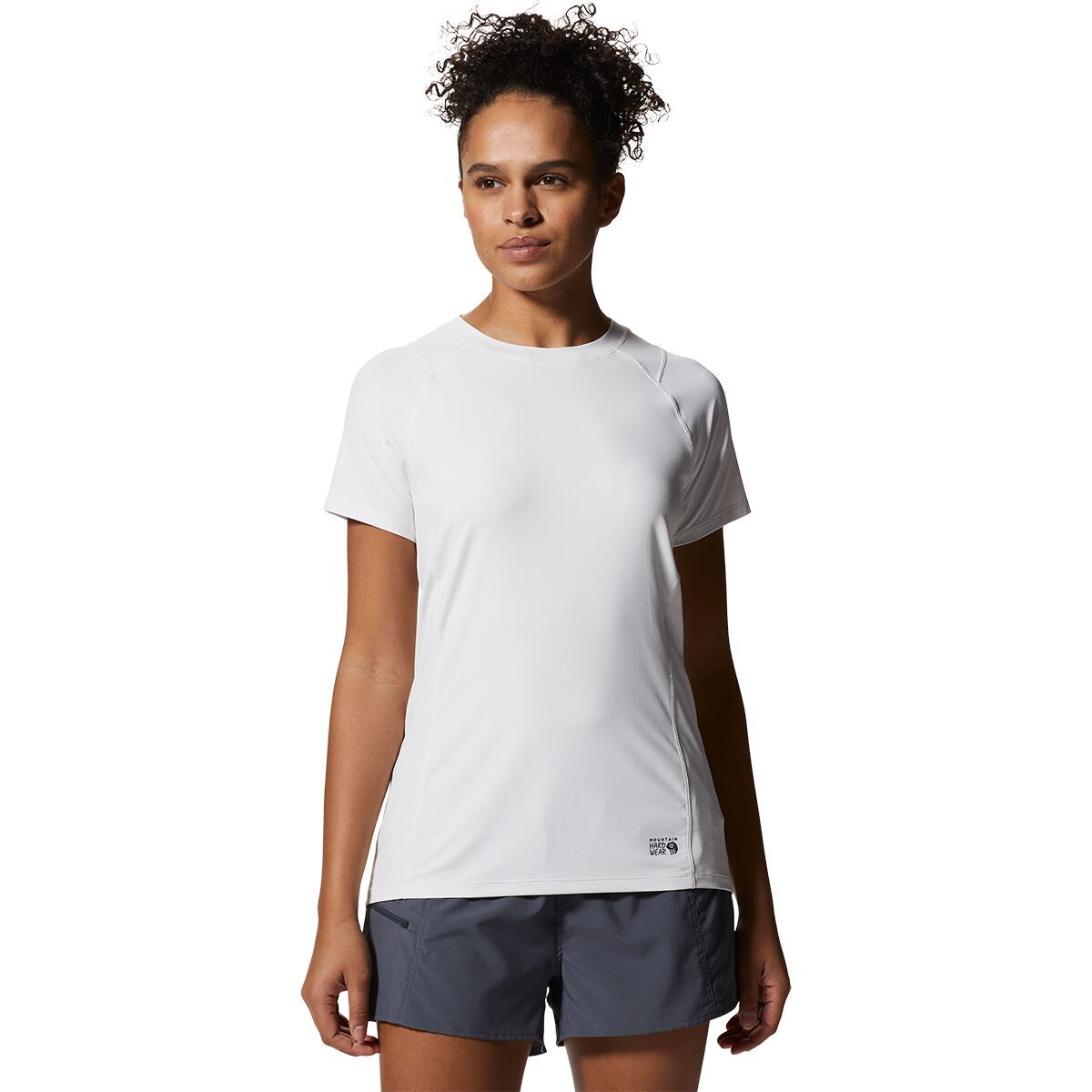 Image of Mountain Hardwear Crater Lake Short-Sleeve Top - Women's Fogbank, S
