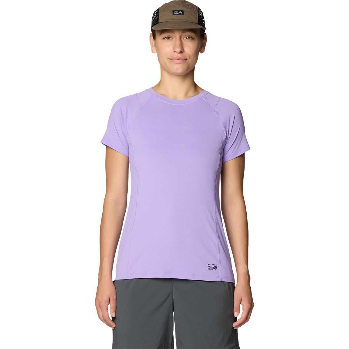 Image of Mountain Hardwear Crater Lake Short-Sleeve Top - Women's Harbor Violet, XL