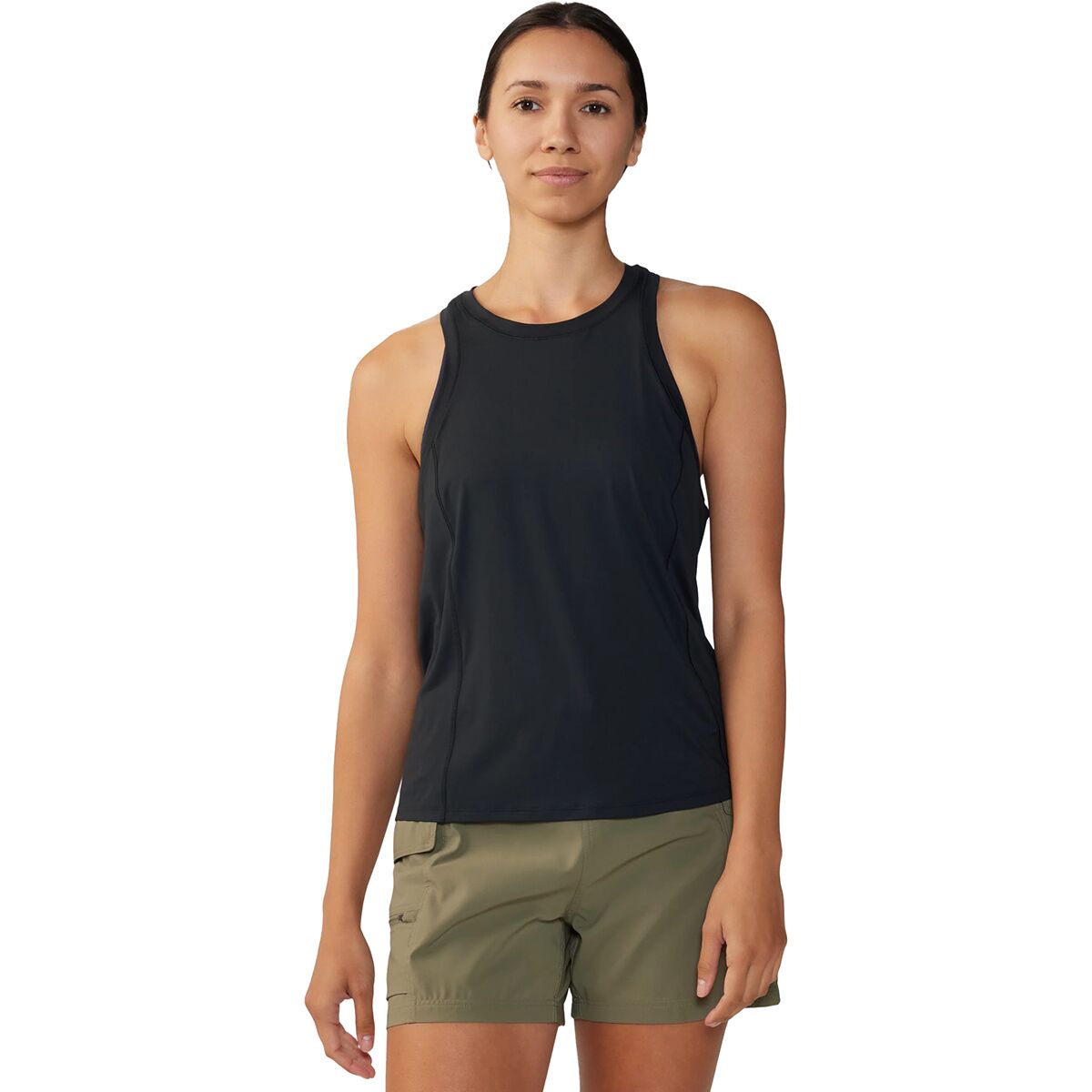 Image of Mountain Hardwear Crater Lake Tank Top - Women's Black, M