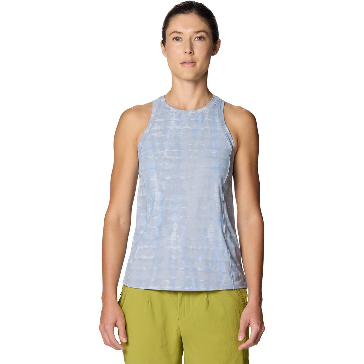 Image of Mountain Hardwear Crater Lake Tank Top - Women's Glacial Prismatic Print, L
