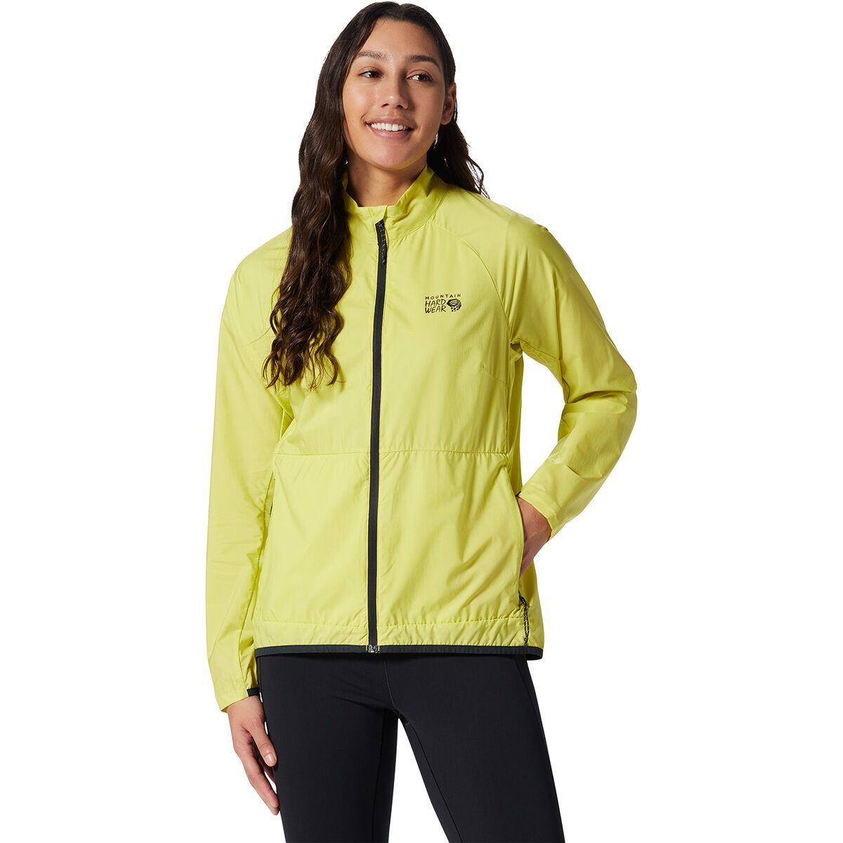 Mountain Hardwear Kor AirShell Full-Zip Wind Jacket - Women's Starfruit, XS
