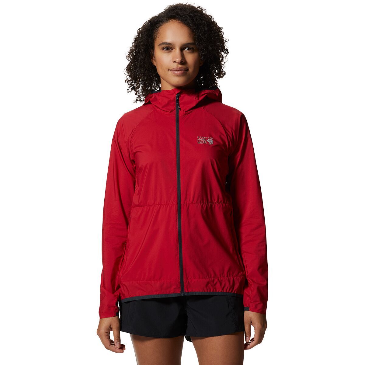 Mountain Hardwear Kor AirShell Wind Hooded Jacket - Women's Alert, M