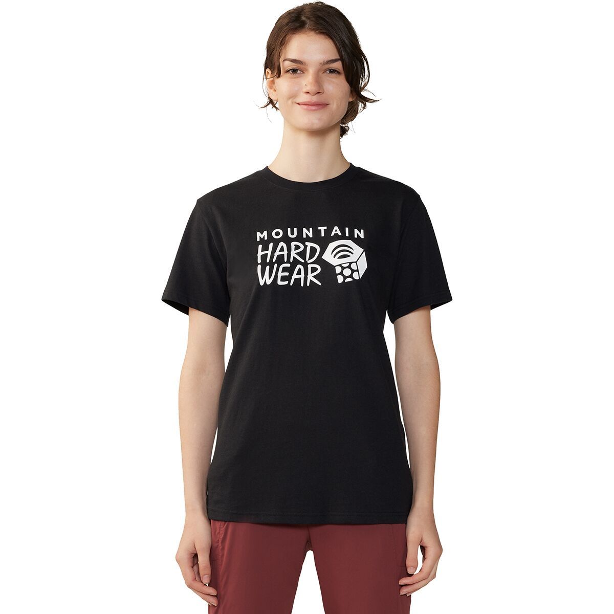 Image of Mountain Hardwear MHW Logo Short-Sleeve T-Shirt - Women's Black, L