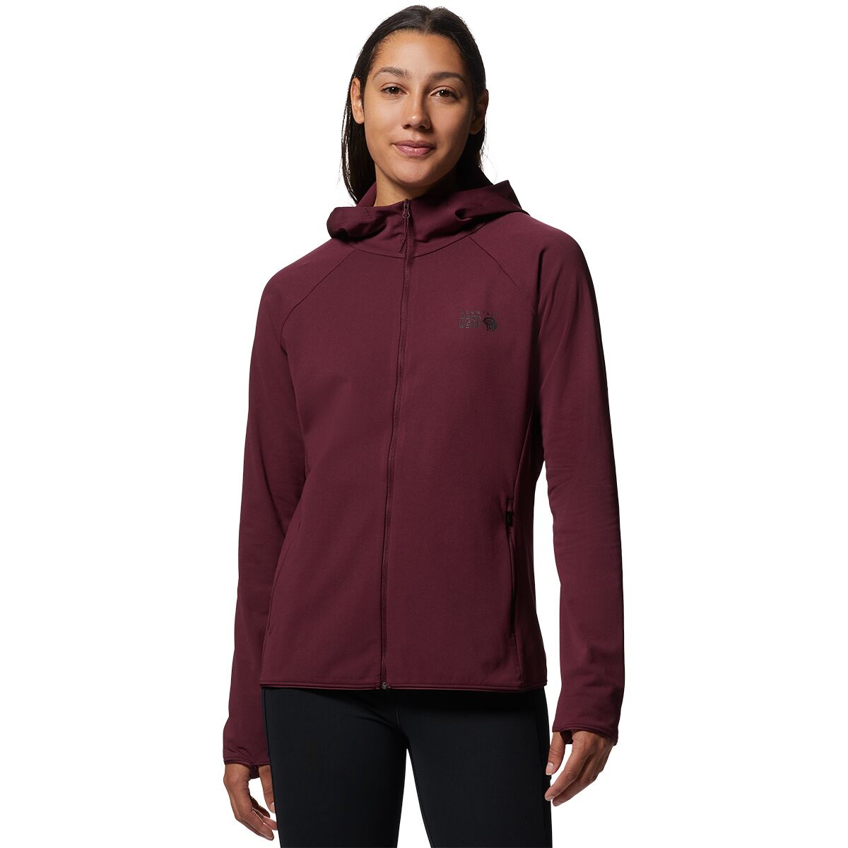 Mountain Hardwear Mountain Stretch Full-Zip Hooded Jacket - Women's