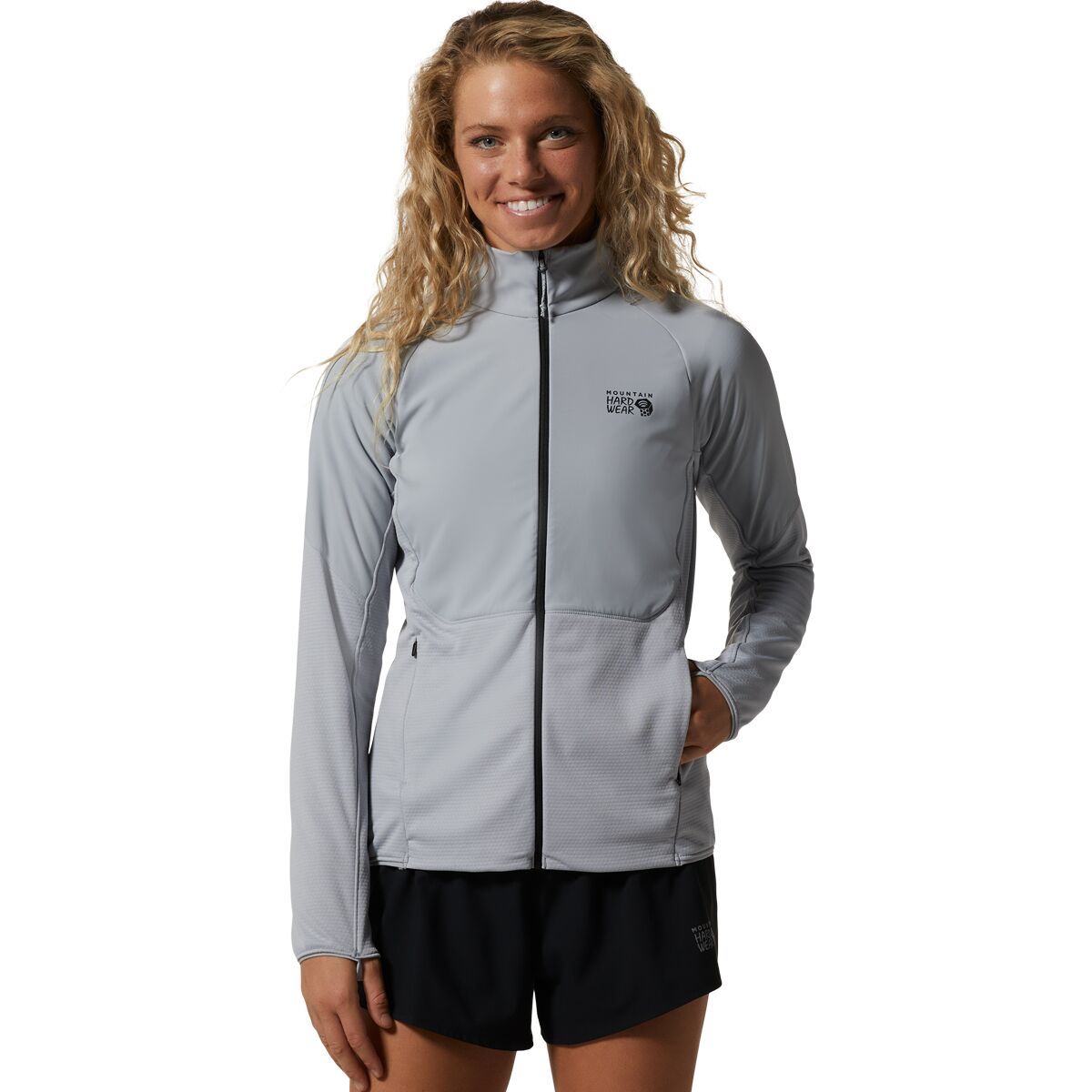 Mountain Hardwear Stratus Range Full-Zip Jacket - Women's Glacial, S