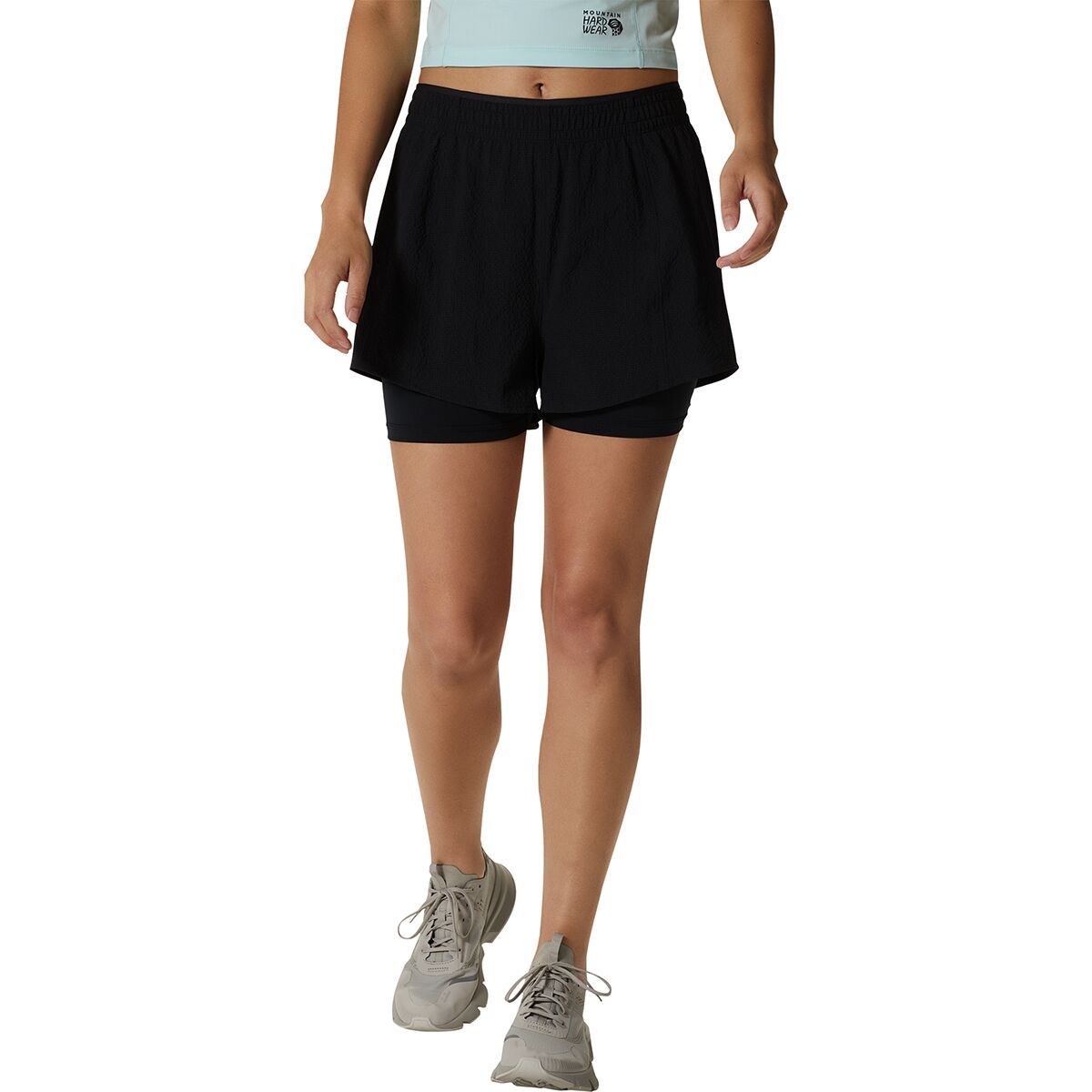 Mountain Hardwear Sunshadow 2-in-1 Short - Women's Black, XL