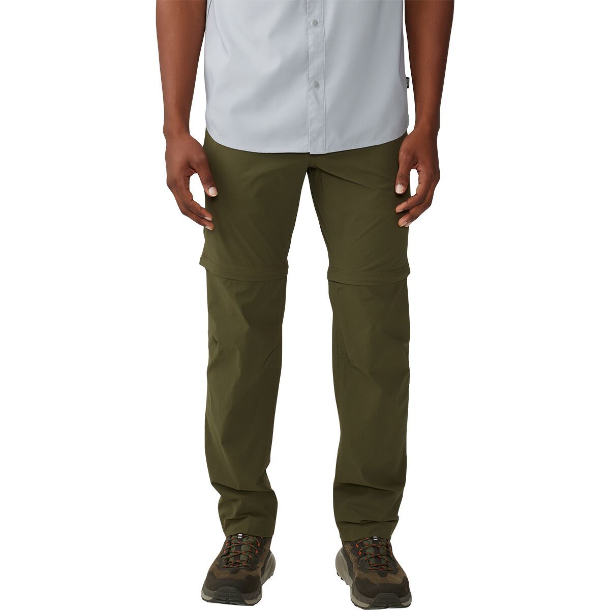 Mountain Hardwear Basin Trek Convertible Pant - Men's Dark Pine, 38/Reg
