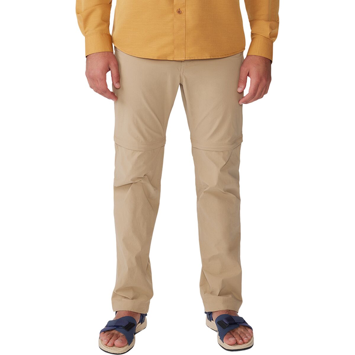 Pantalon Convertible Mountain Hardwear Beige – Taille M 30 – Randonnée Homme Nylon