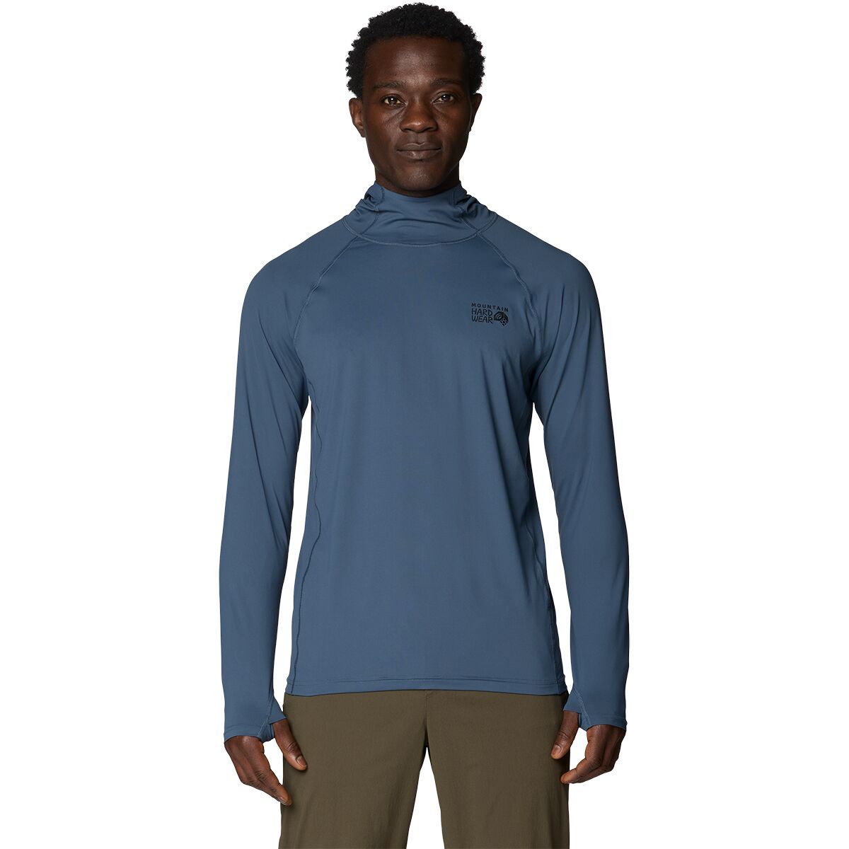 Image of Mountain Hardwear Crater Lake Hoodie - Men's Astral Blue, L