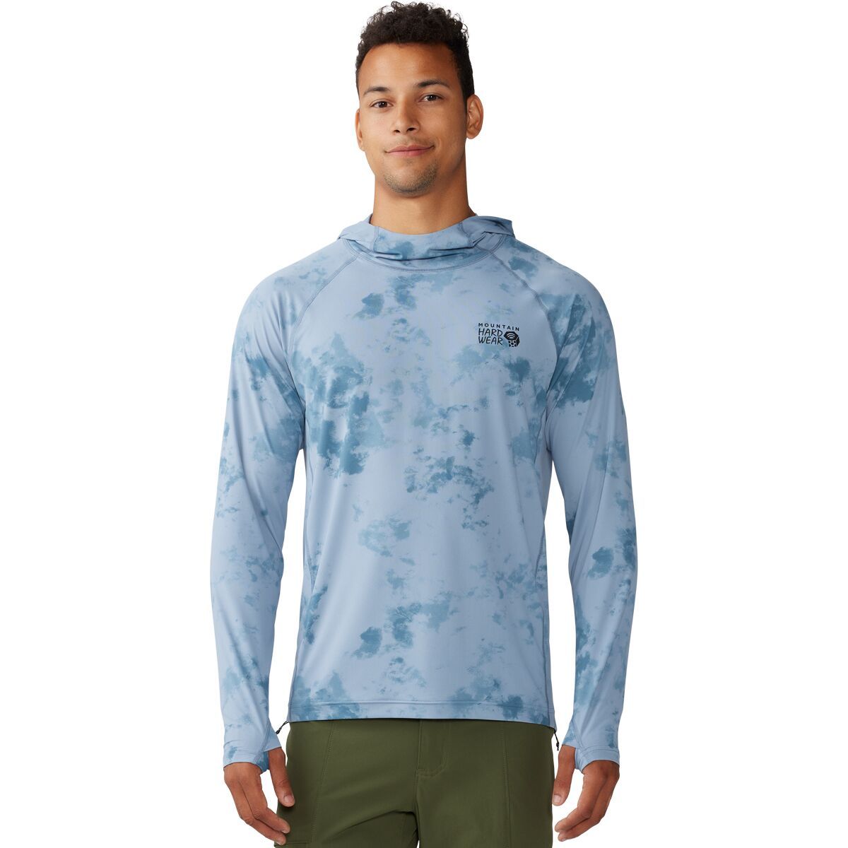 Mountain Hardwear Crater Lake Hoodie - Men's Element Nebula Print, XXL