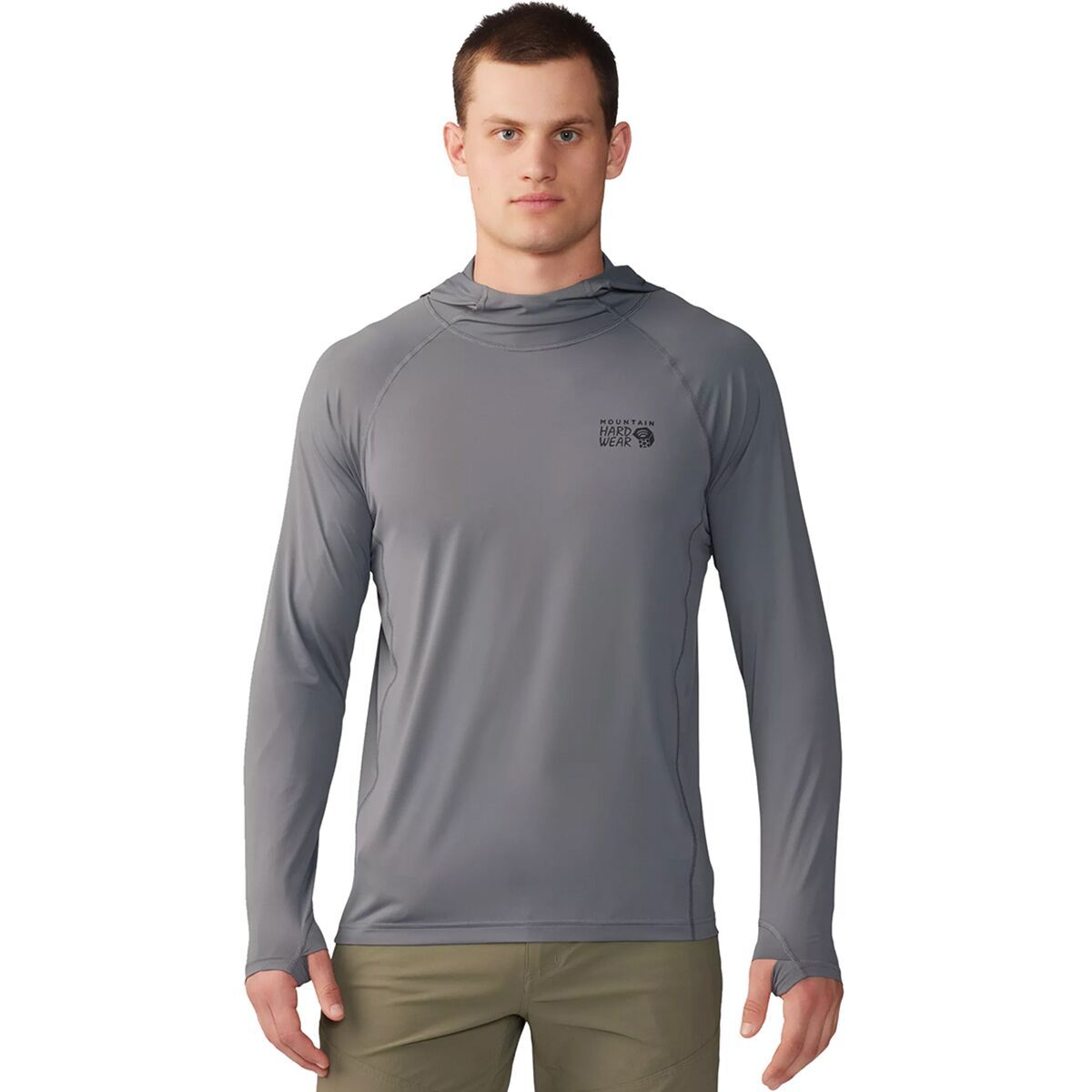Mountain Hardwear Crater Lake Hoodie - Men's Foil Grey, S