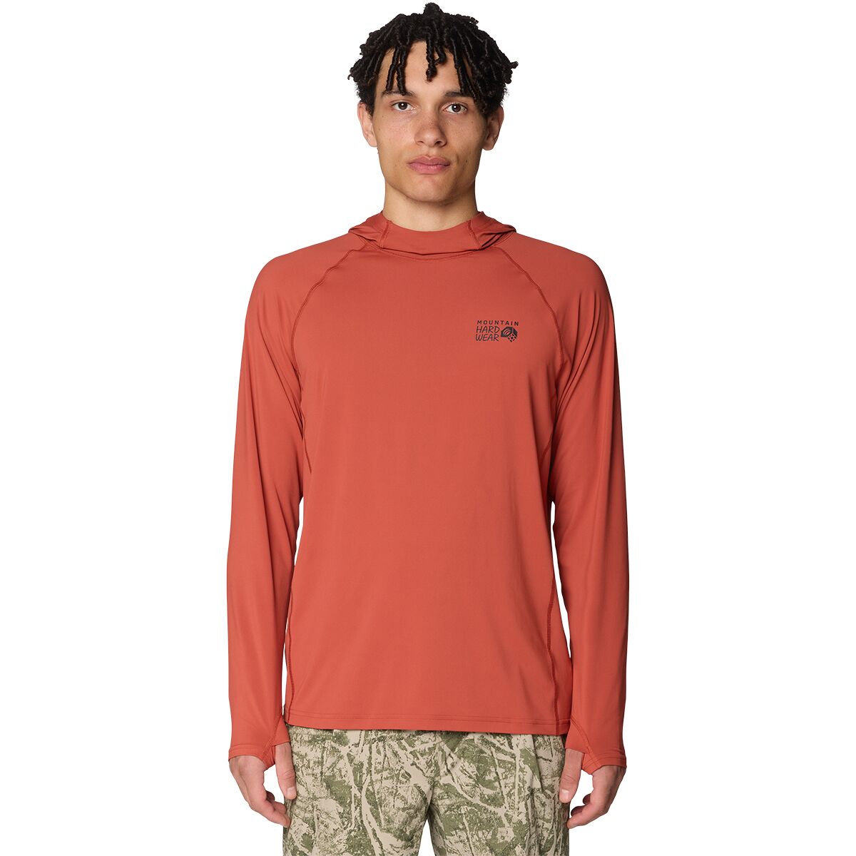 Image of Mountain Hardwear Crater Lake Hoodie - Men's Mars Red, XXL