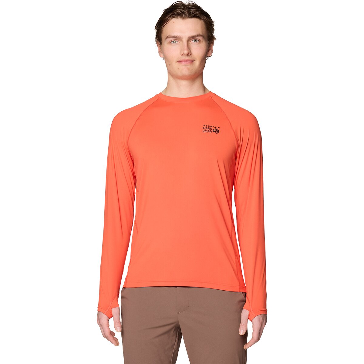 Image of Mountain Hardwear Crater Lake Long-Sleeve Crew Shirt - Men's Aspect, L