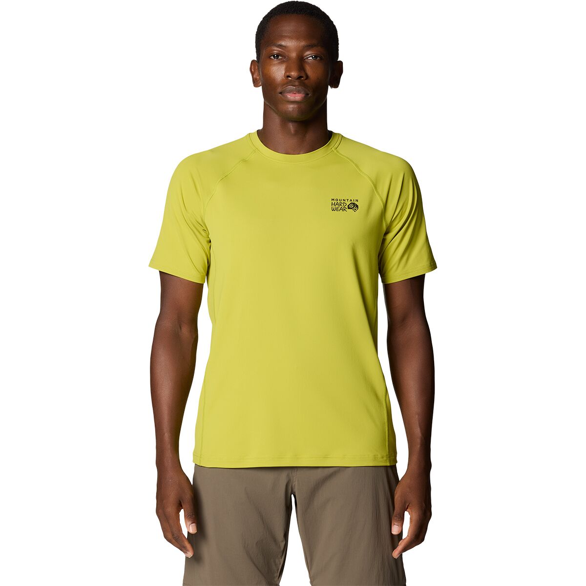 Image of Mountain Hardwear Crater Lake Short-Sleeve Shirt - Men's Lucky Chard, S