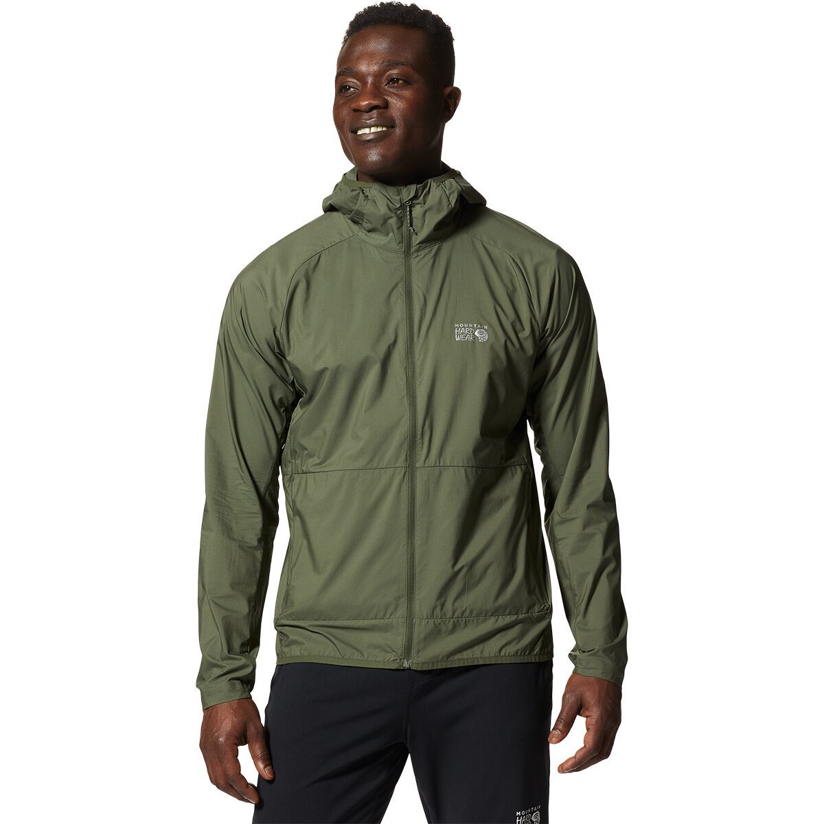 Mountain Hardwear Kor AirShell Hoodie - Men's Surplus Green, XL