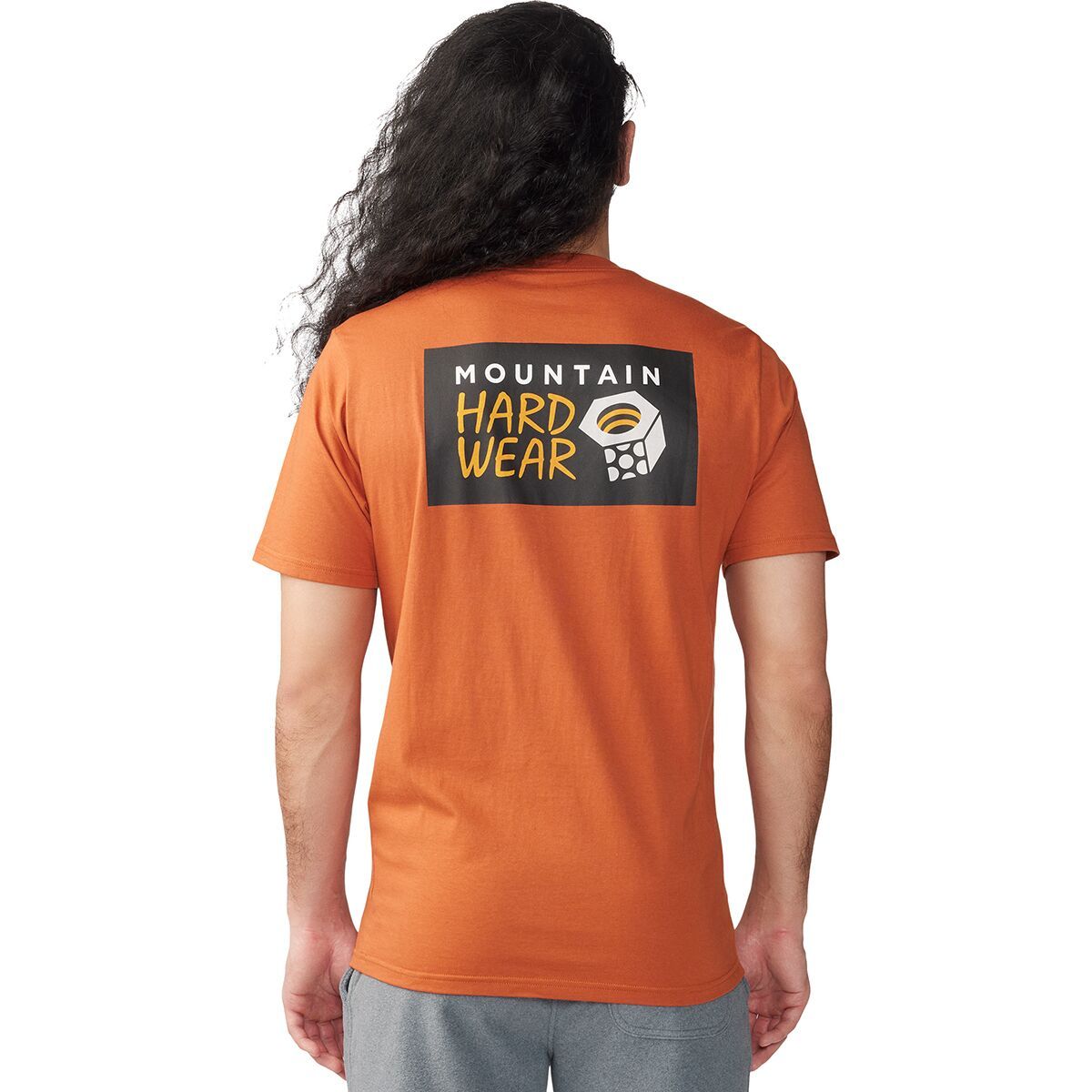 Mountain Hardwear MHW Logo In A Box Short-Sleeve T-Shirt - Men's Raw Carnelian, M