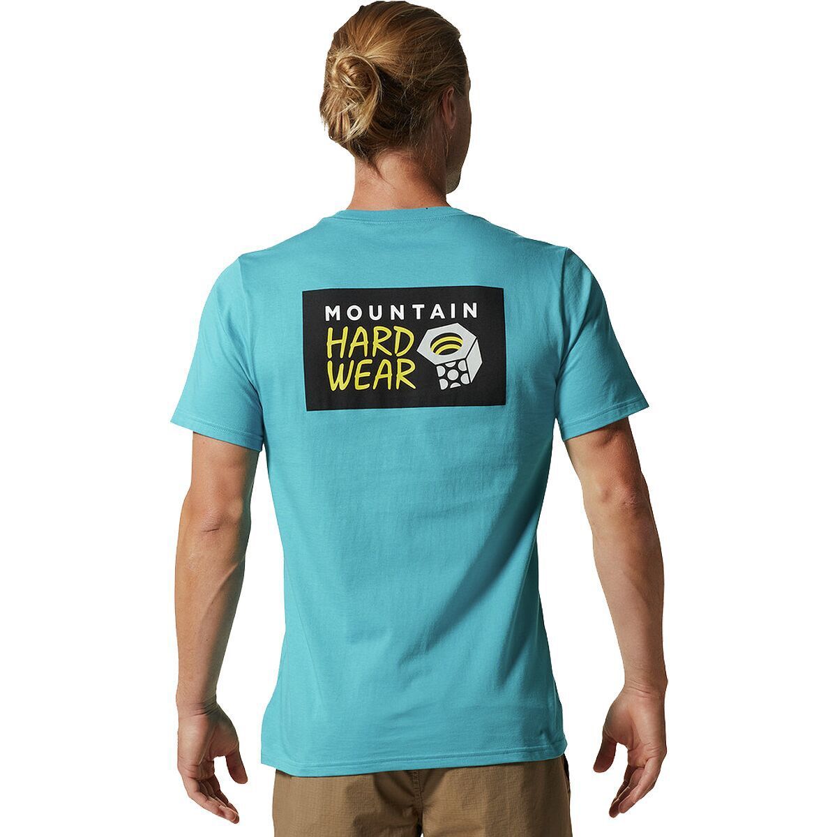 Mountain Hardwear MHW Logo In A Box Short-Sleeve T-Shirt - Men's Teton Blue, M