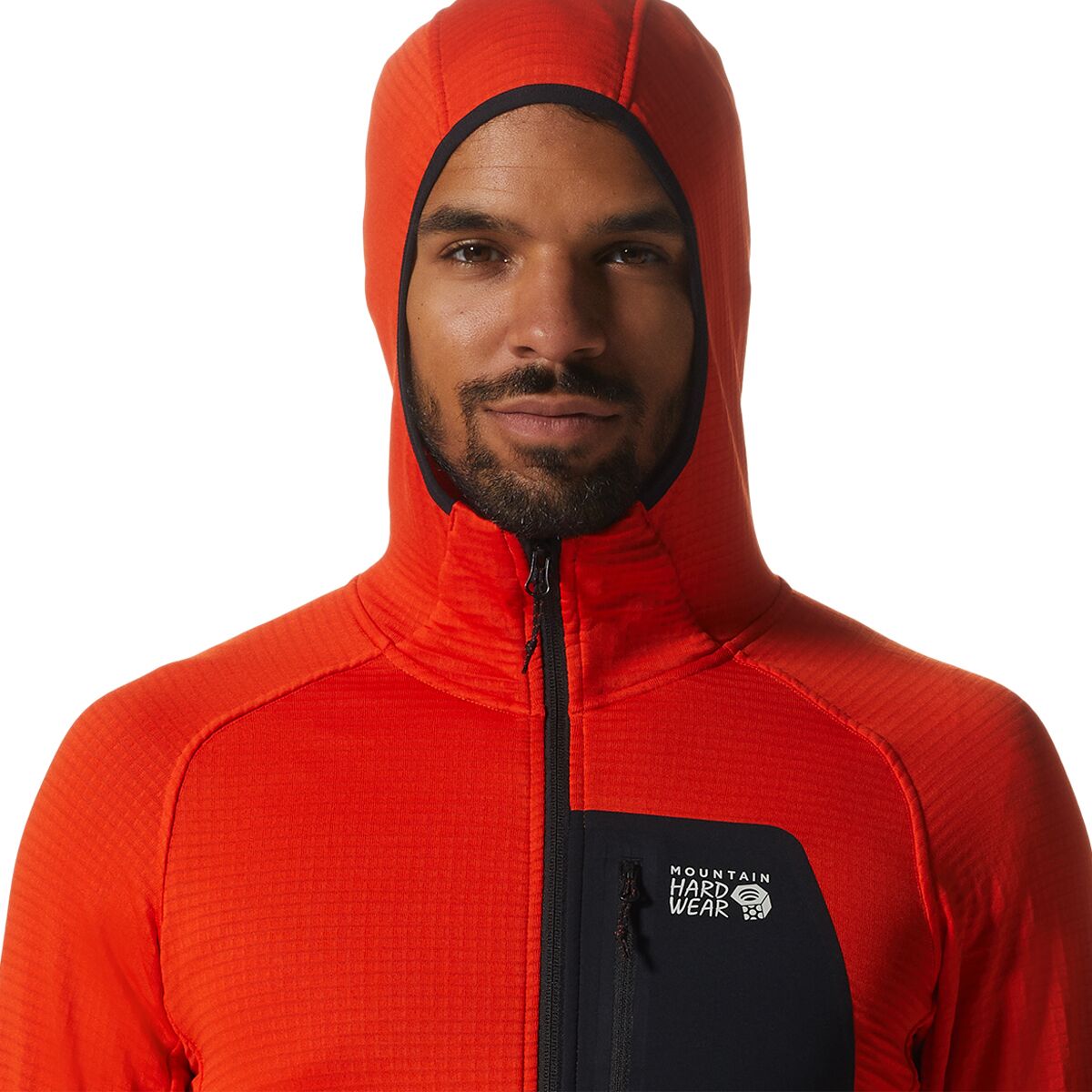 Mountain Hardwear Polartec Power Grid Full-Zip Hoodie - Men's ...