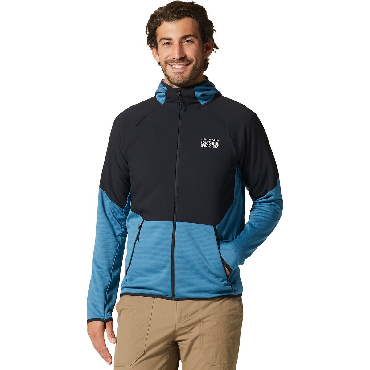Mountain Hardwear Stratus Range Hoodie - Men's Caspian, S