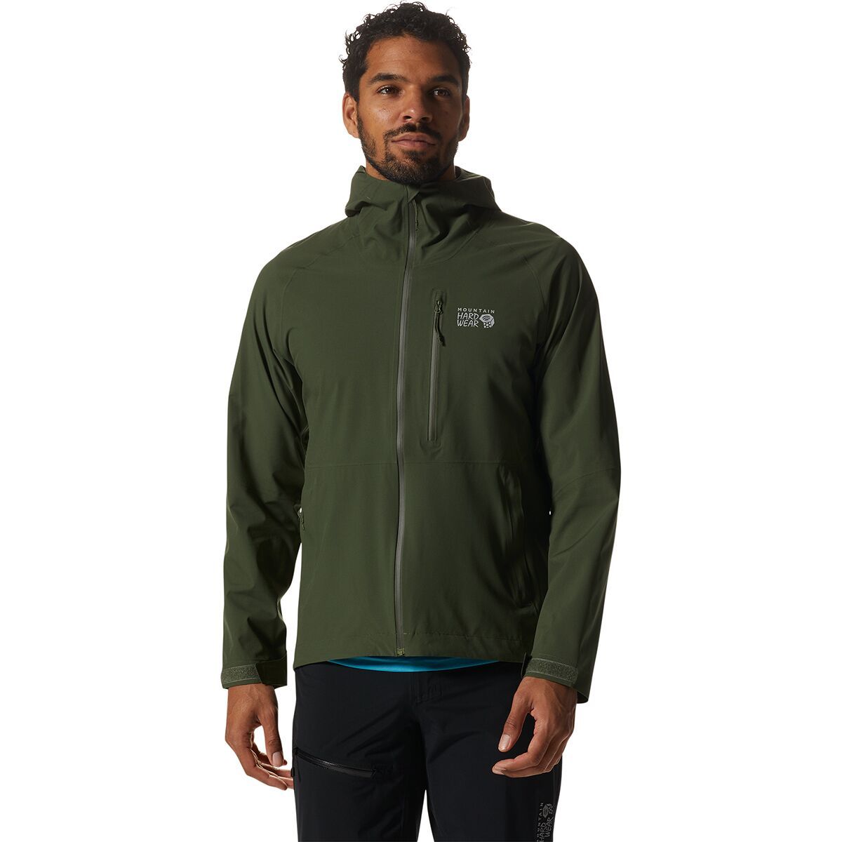 Mountain Hardwear Stretch Ozonic Jacket - Men's Surplus Green, XXL