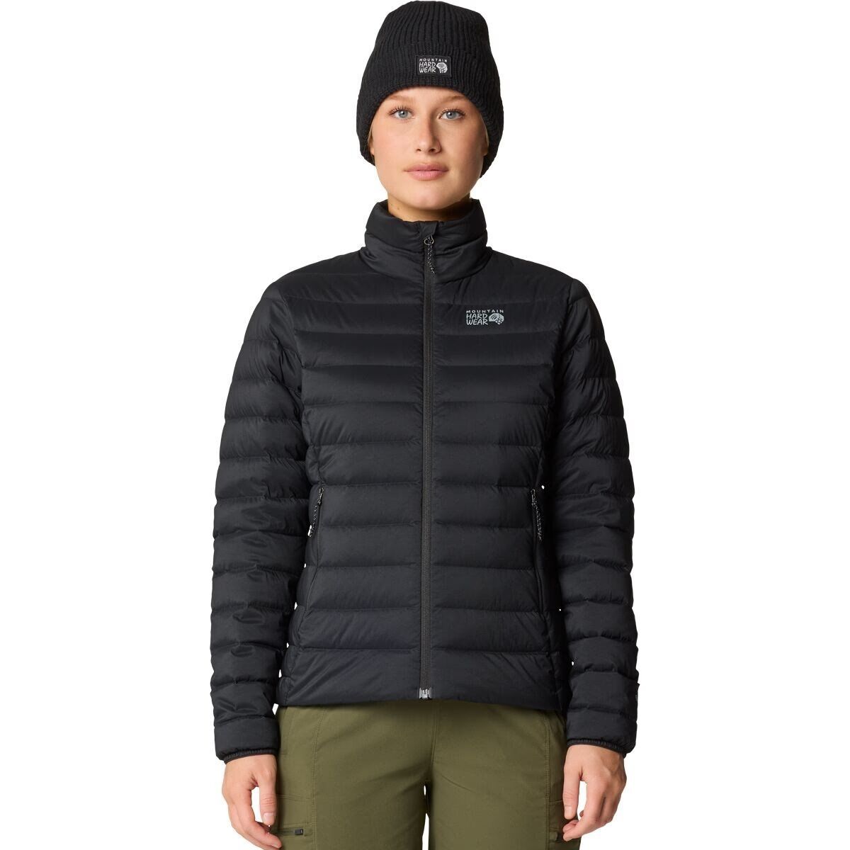 Image of Mountain Hardwear Deloro Down Jacket - Women's Black, L
