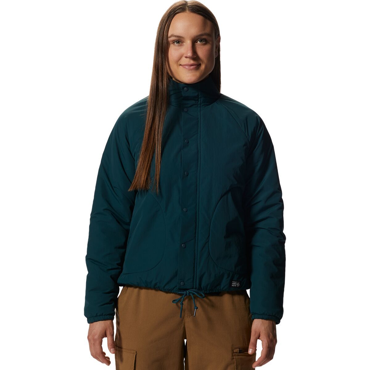 Mountain Hardwear HiCamp Shell Jacket - Women's Dark Marsh, XS