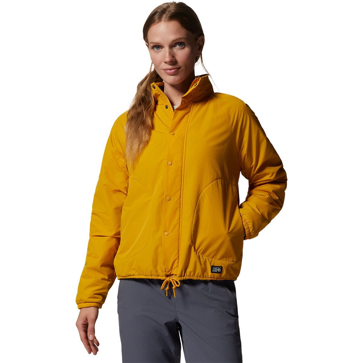 Mountain Hardwear HiCamp Shell Jacket - Women's Gold Hour, M