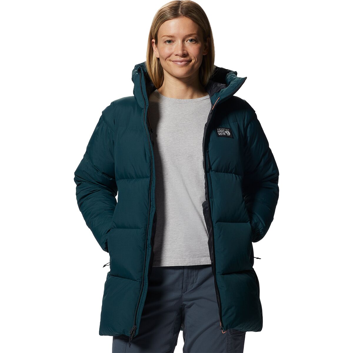 Monogram Color-Block Parka - Women - Ready-to-Wear