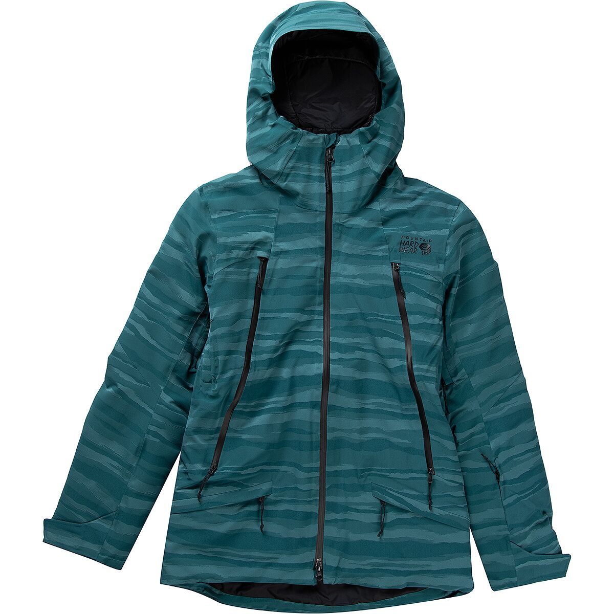 Mountain Hardwear Powder Quest Jacket - Women's Jack Pine Jacquard, XS