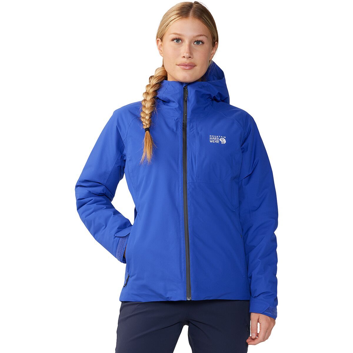 Mountain Hardwear Stretch Ozonic Insulated Jacket - Women's Blueprint, L