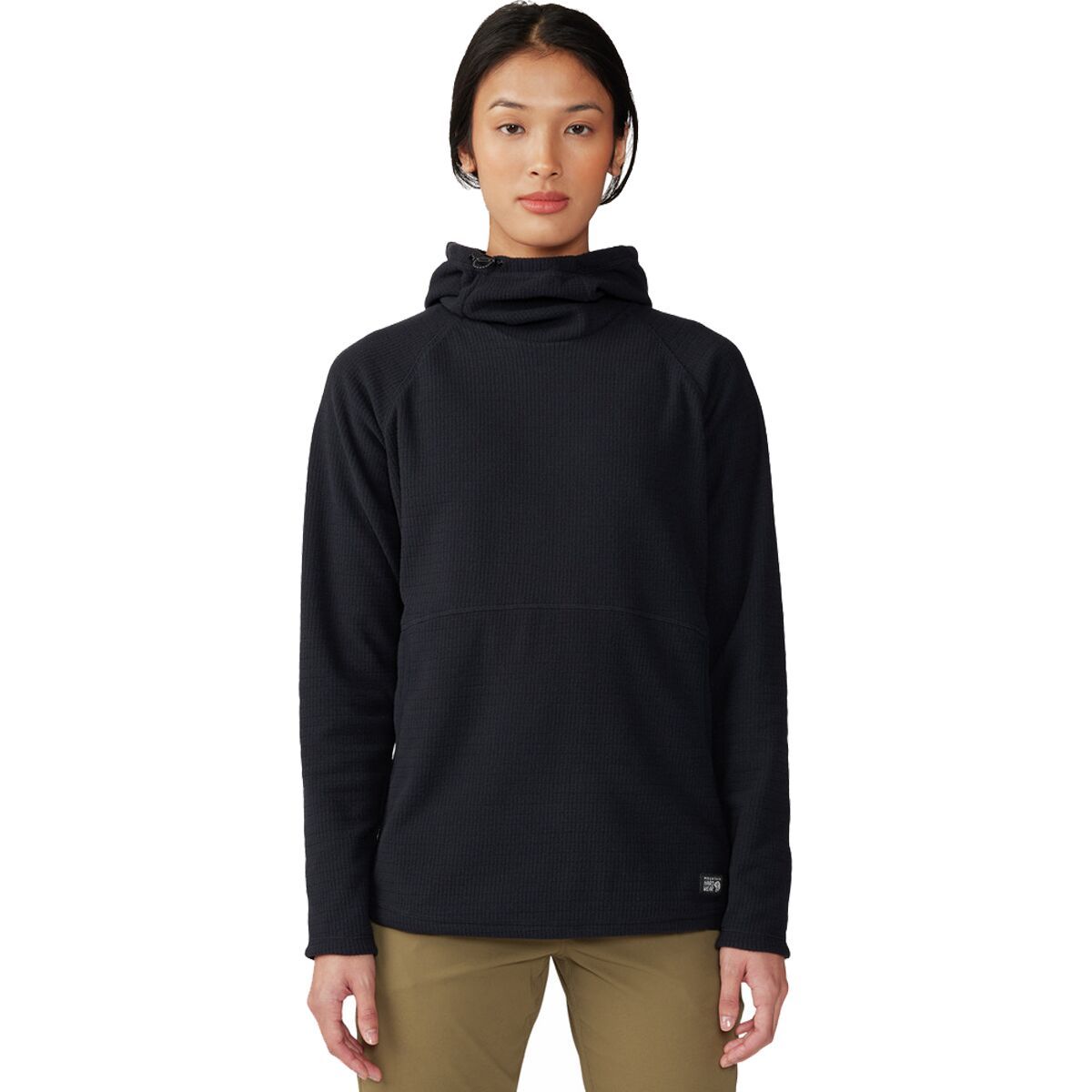 Mountain Hardwear Summit Grid Tunic Hoodie - Women's Black, M
