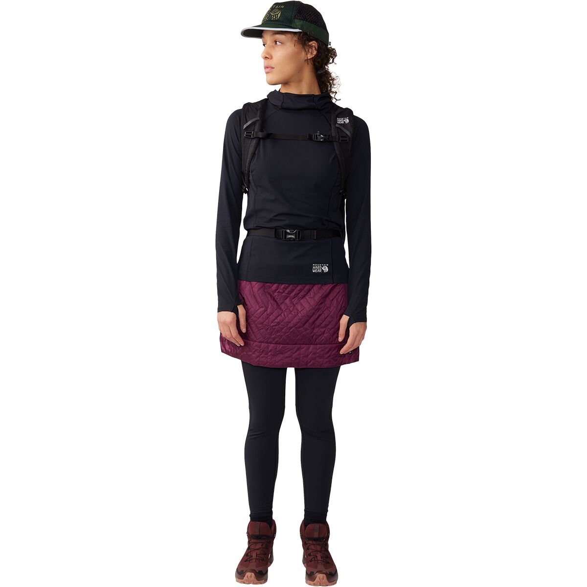 Köp Mountain Hardwear Trekkin Insulated Mini Skirt Women Dark Marsh