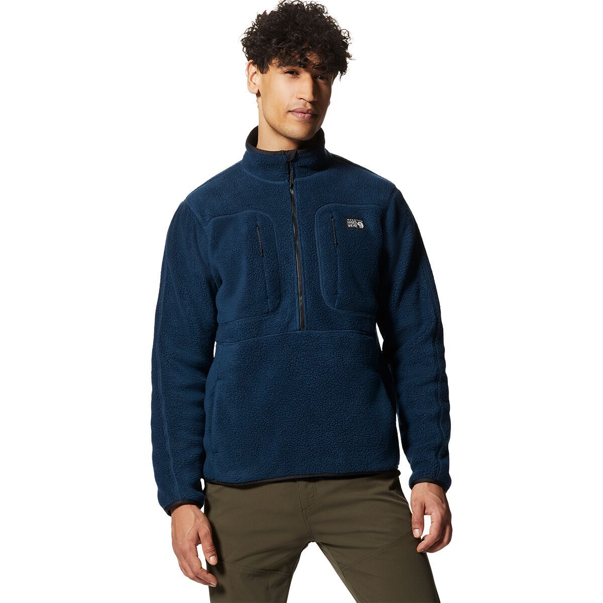 Mountain Hardwear HiCamp Fleece Pullover - Men's Hardwear Navy, S