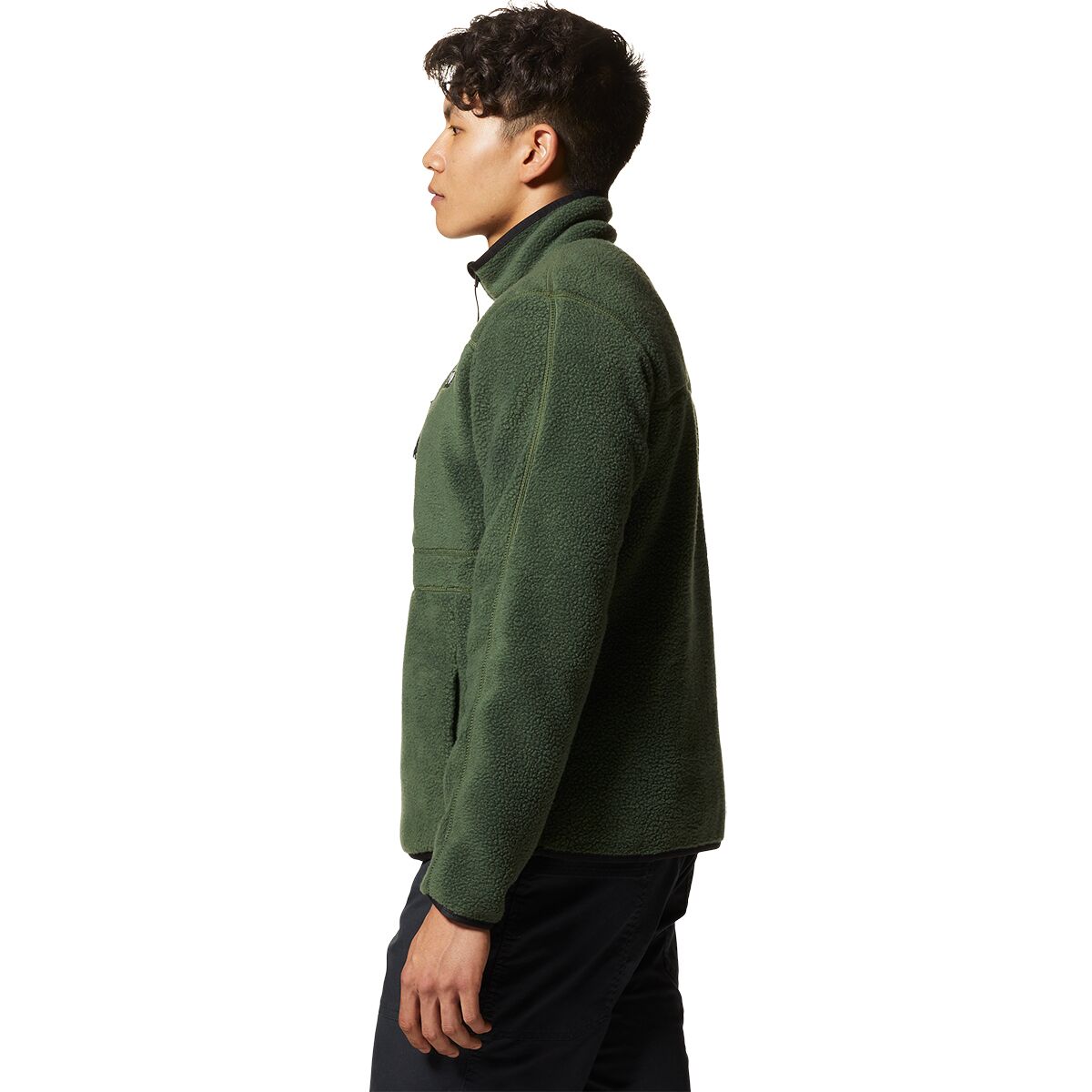 Maglione Pile Mimetico Mountain Hardwear HiCamp Con 1/2 Zip – Taglia 2XL Nuovo