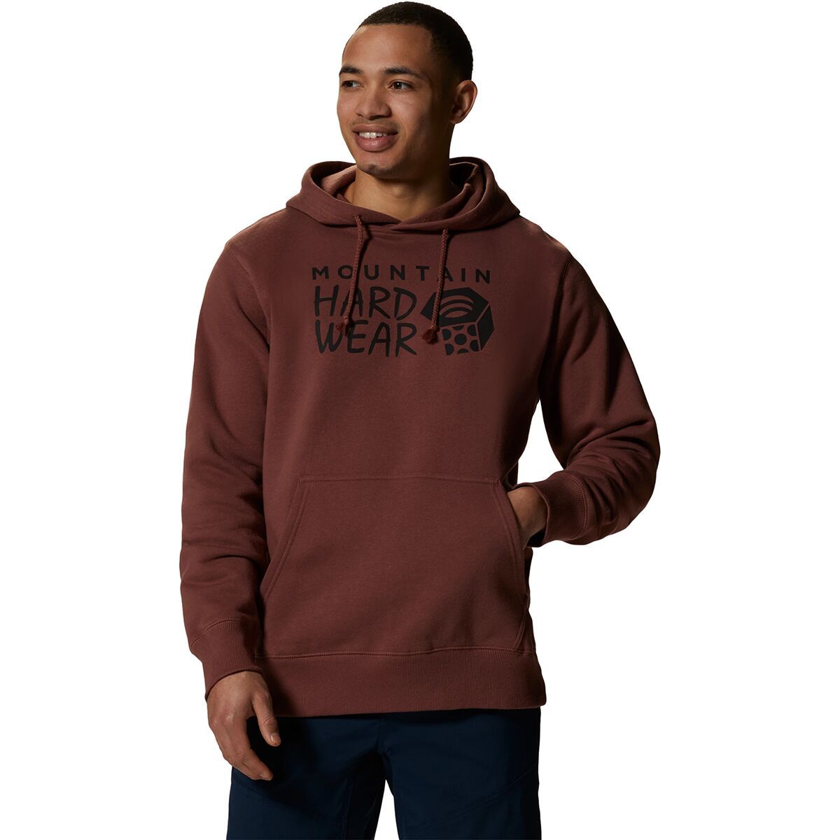 Mountain Hardwear MHW Logo Pullover Hoodie - Men's Clay Earth, M