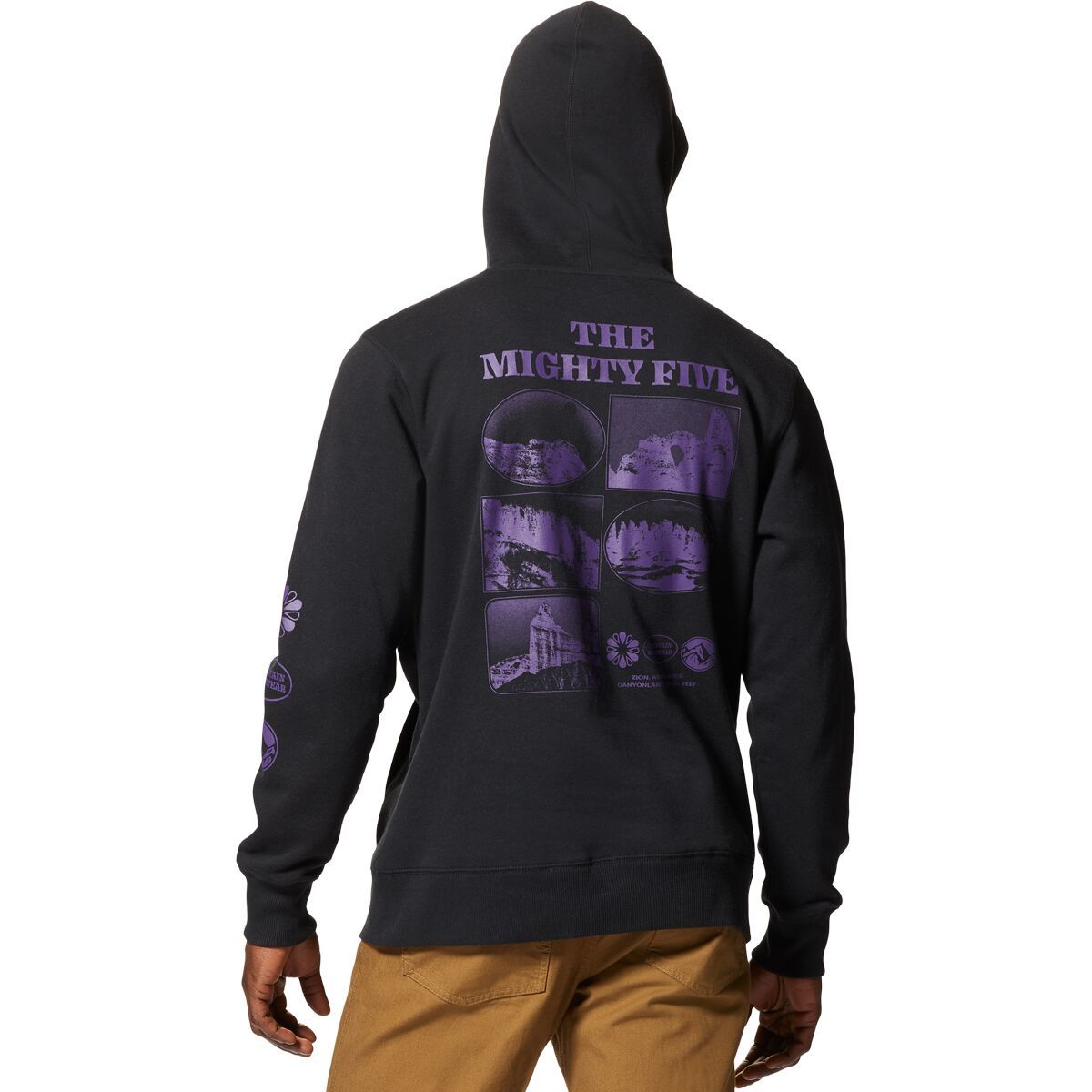 Mountain Hardwear MHW Mighty Five Pullover Hoodie - Men's Black, XXL