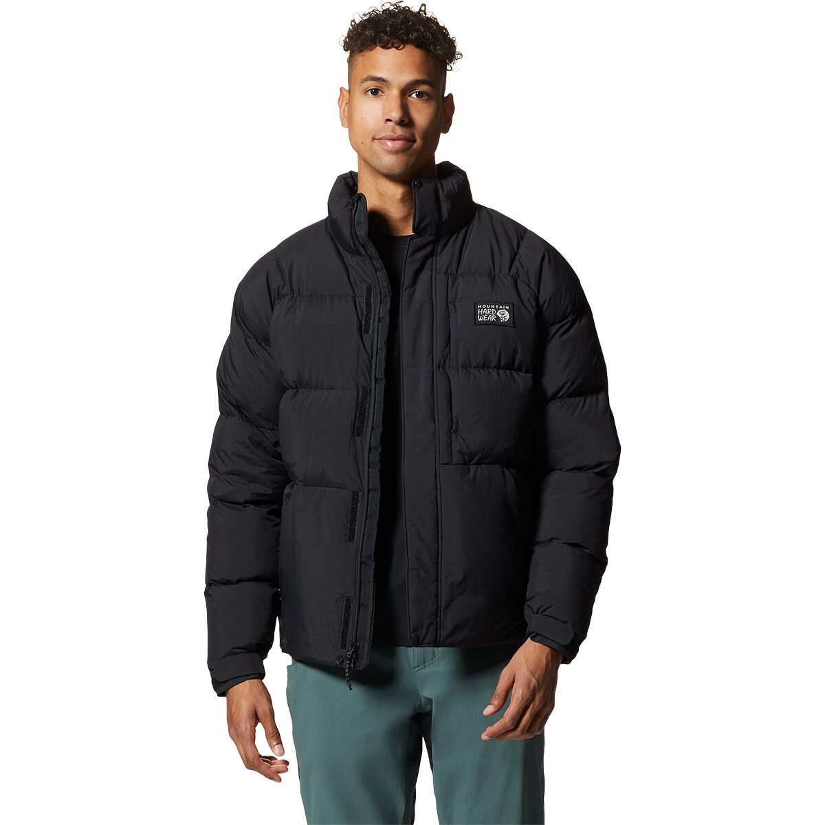 Image of Mountain Hardwear Nevadan Down Jacket - Men's Black, L