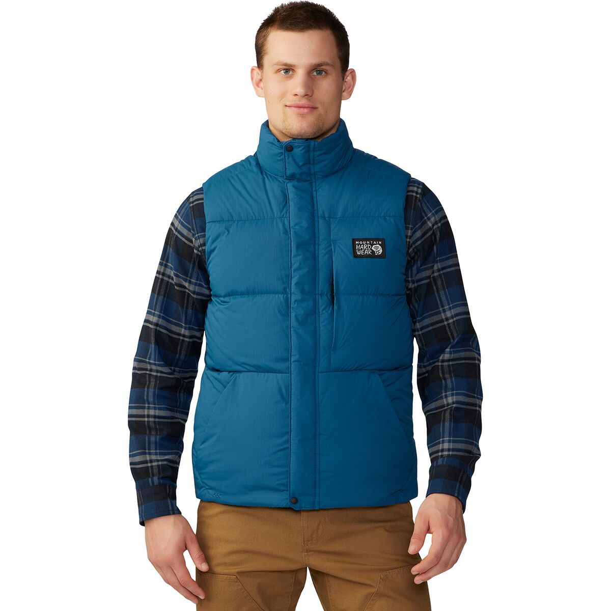 Mountain Hardwear Nevadan Down Vest - Men's Dark Caspian, XL