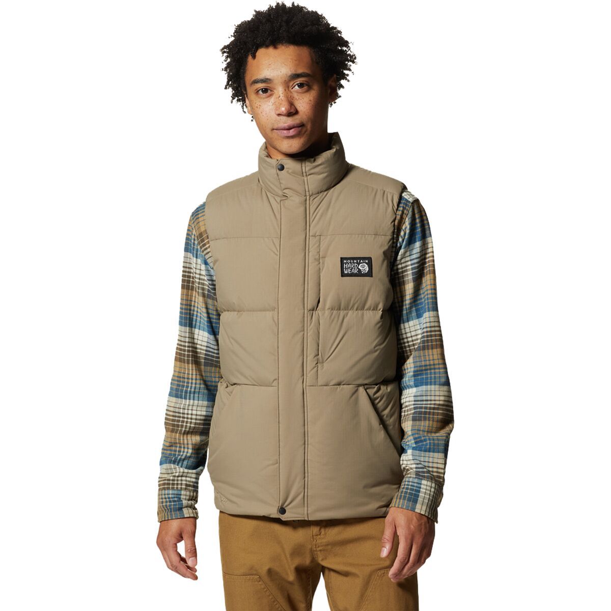 Mountain Hardwear Nevadan Down Vest - Men's Combat Green, XL