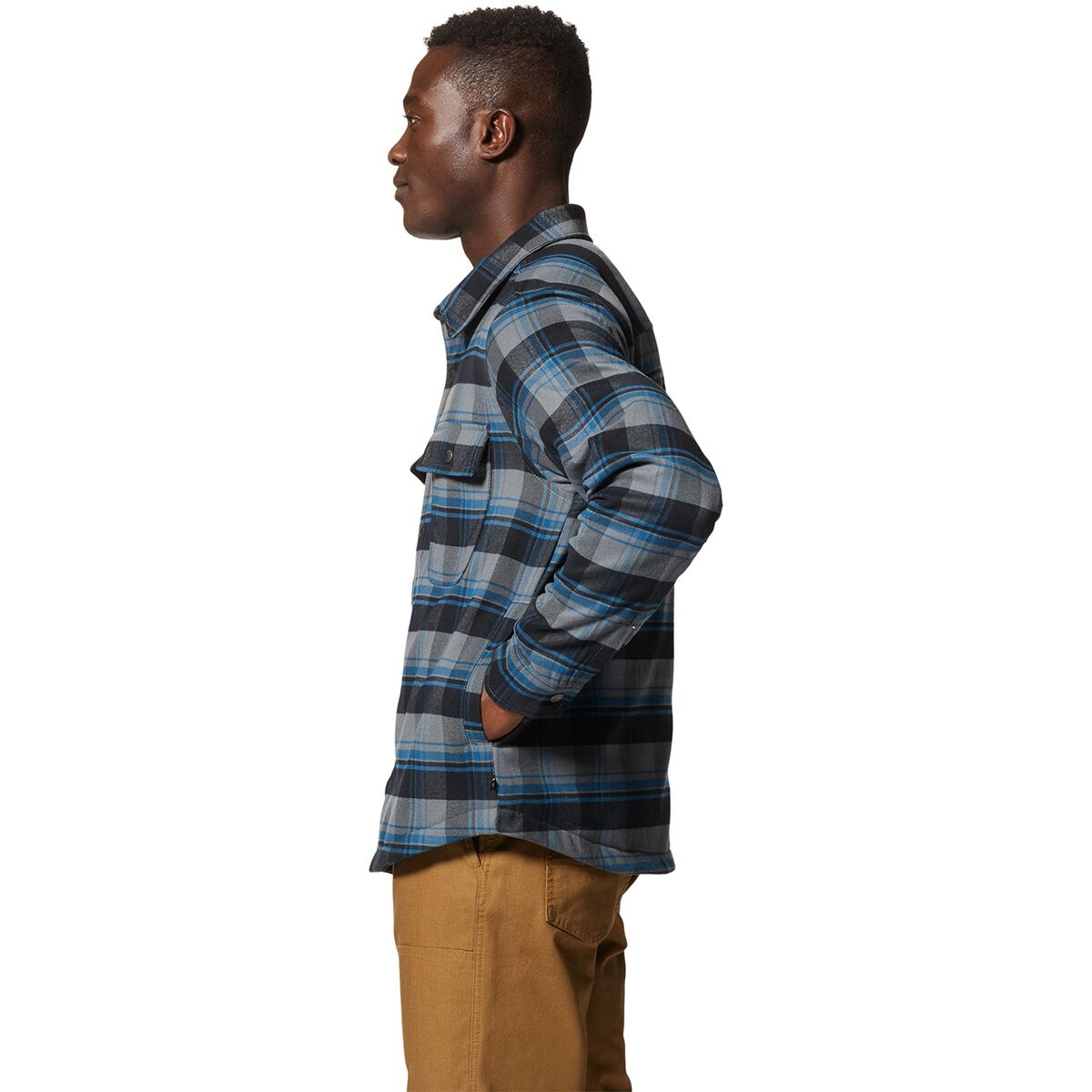 Mountain Hardwear Outpost Lined 長袖シャツ S Men's Outpost™ Long Sleeve Lined Shirt | Mountain Hardwear